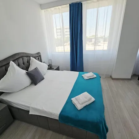 La Playa - Pe Plaja Cu Sezlong Gratuit Lägenhetshotell Eforie Nord