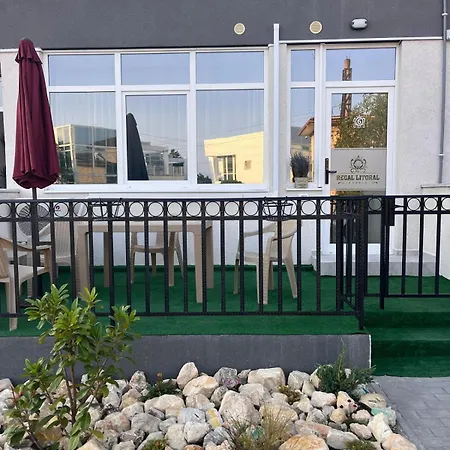 La Playa - Pe Plaja Cu Sezlong Gratuit Lägenhetshotell Eforie Nord